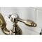 Kingston Brass KS7793TALBS Bridge Kitchen Faucet with Brass Sprayer, Antique Brass KS7793TALBS - alternate 4